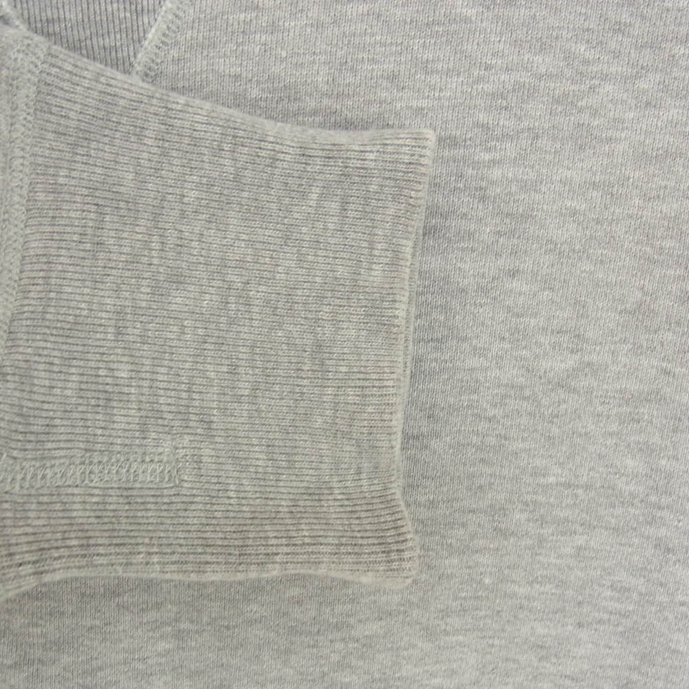 バーンズ 両V ガゼット クルーネック スウェット グレー系 2【中古】