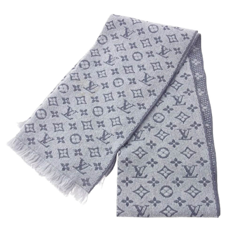 ルイ・ヴィトン グレーモノグラムマフラー