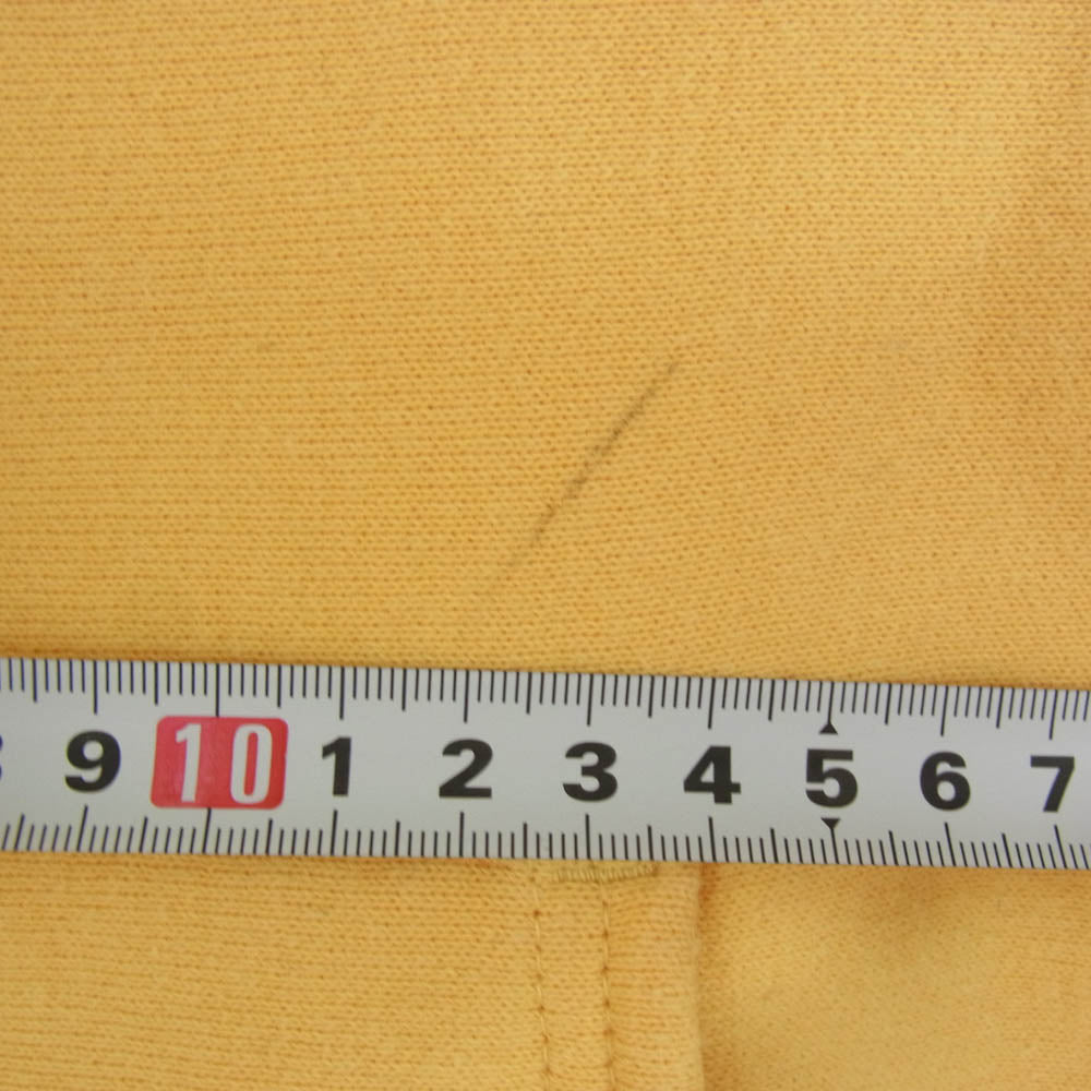 UNUSED アンユーズド US1152 Sweat Hoodie スウェット フーディ プルオーバー パーカー イエロー系 2【中古】