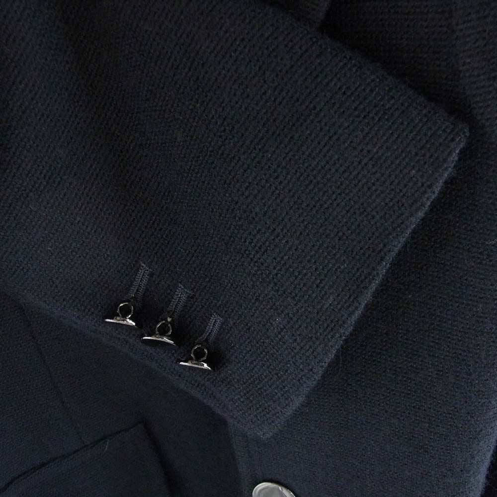 Scye サイ 5112-43308 BASICS ベーシックス ウールモヘヤ 2B テーラードジャケット ネイビー系 38【中古】