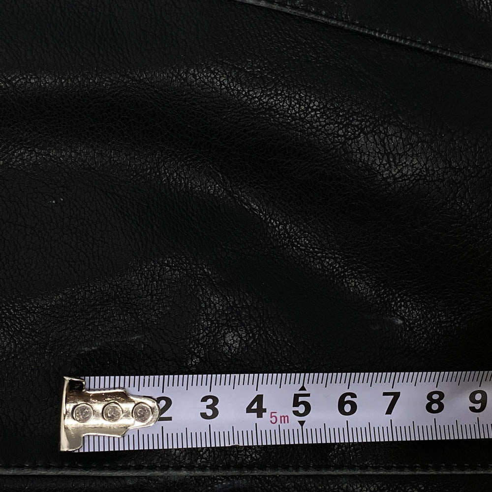DIESEL ディーゼル G-FILAR レザー トレンチ コート ブラック系 44【中古】