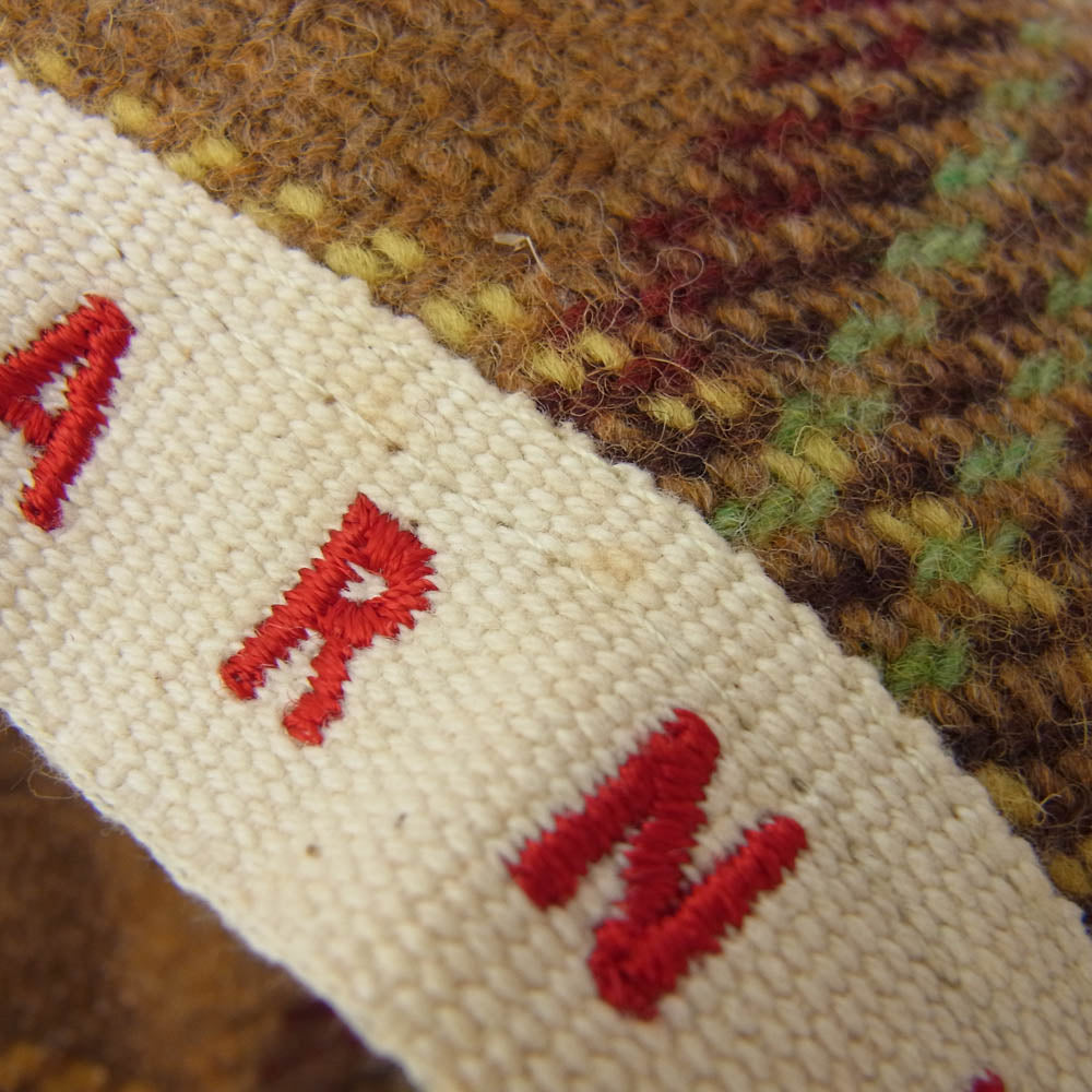 MARNI マルニ ツイード バケットハット 帽子 ブラウン系 58【中古】