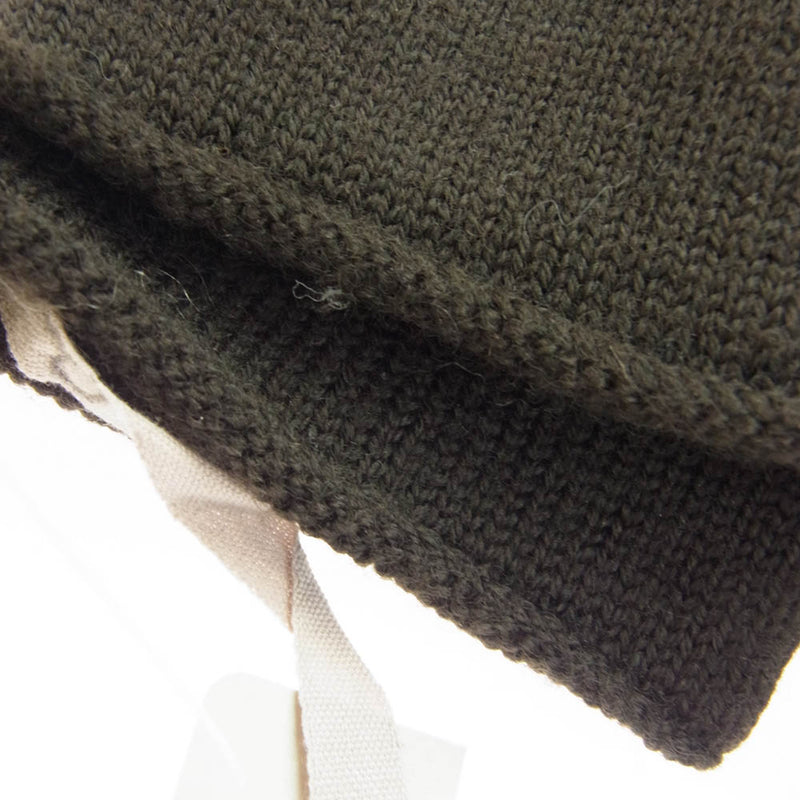 Rick Owens リックオウエンス ロング ニット グローブ 手袋 ダーク