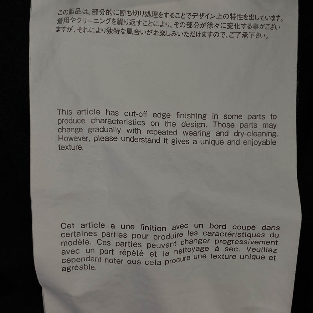 Sacai サカイ 19SS 19-0002S melting pot T shirts メルティング ポット クルーネック プリント 半袖 Tシャツ ブラック系 2【中古】