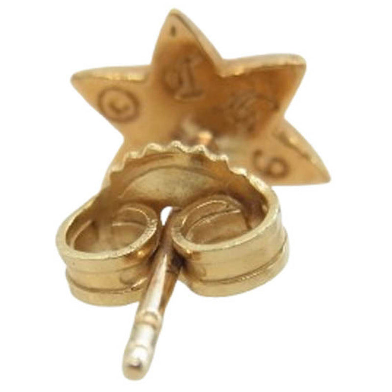 クロムハーツ 22K スタースタッド 1ダイヤ ゴールドピアス