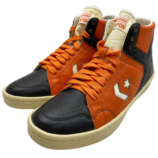 CONVERSE コンバース 33702210 OSHMAN'S Weapon PS Hi OSHMAN’S 40th Anniversary オッシュマンズ コンバース ウエポン PS ハイ オッシュマンズ 40th アニバーサリー ブラック系 オレンジ系 25.5cm【中古】