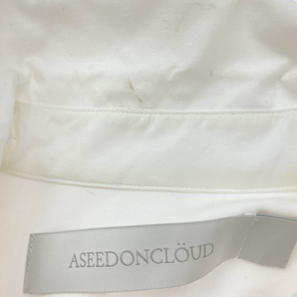 アシードンクラウド 310162604 コットンロング 長袖 シャツ ホワイト系 XS【中古】