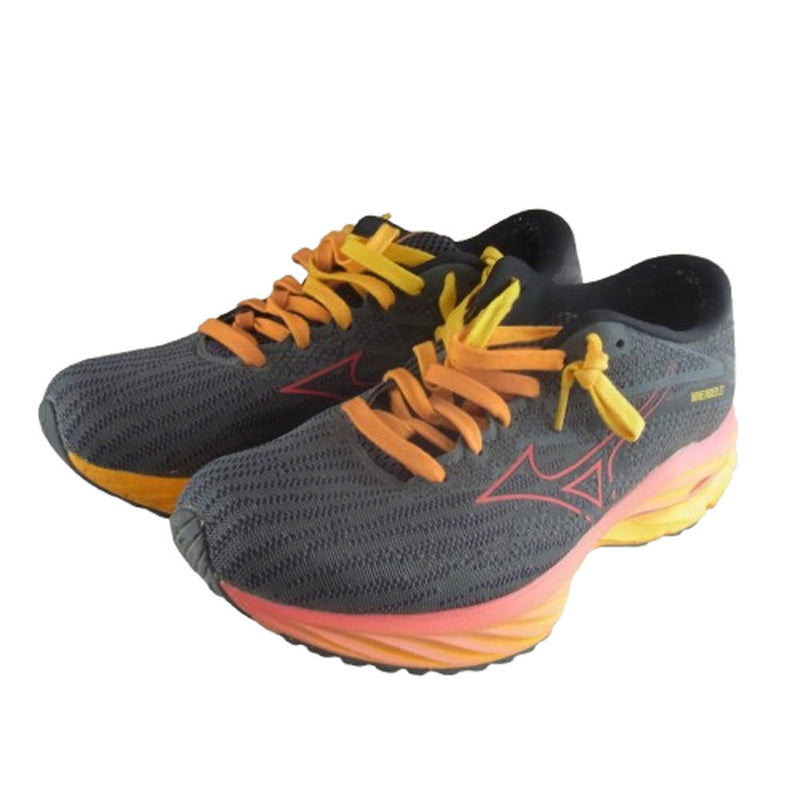 MIZUNO WAVE RIDER 27 オレンジ/イエロー　28cm Mizuno Wave Rider 27 Citrus/Black/Nasturtium| Lepape