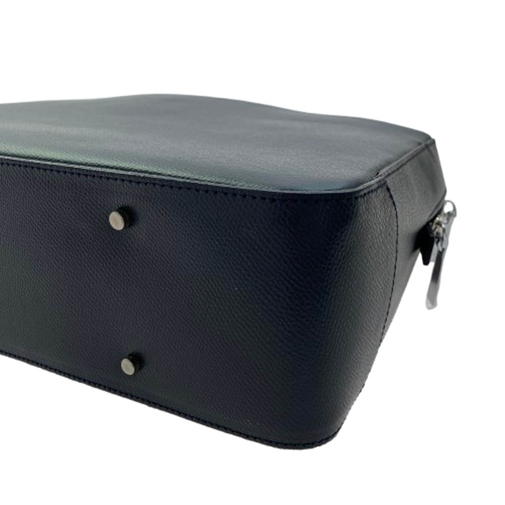 aniary アニアリ 33-01000 S Film Leather Brief エス フィルム レザー ブリーフ ケース バッグ ダークネイビー系【新古品】【未使用】【中古】