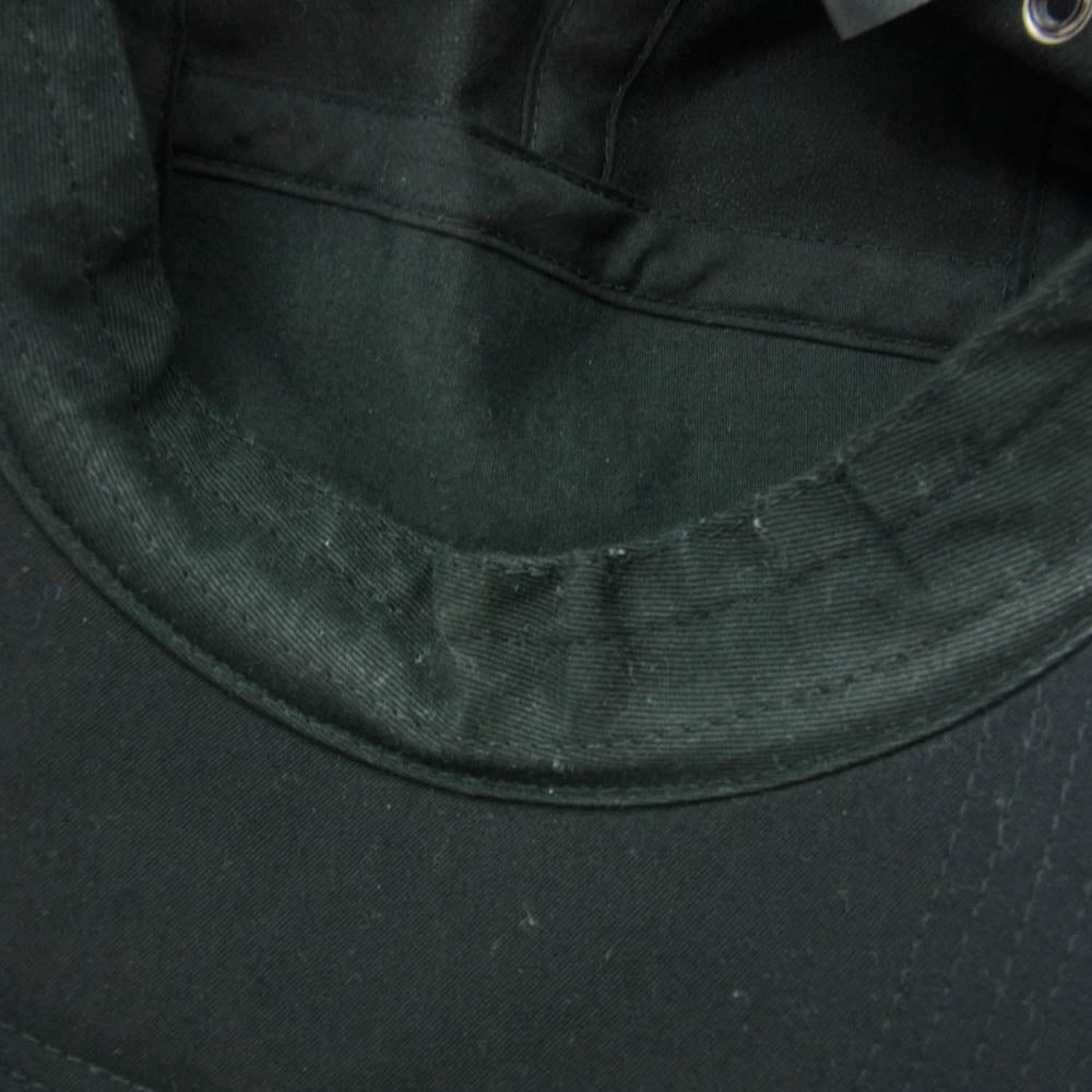 ESSAY エッセイ ES11A-01 A-1 LONG BRIM JET CAP ロングブリム ジェット キャップ 帽子 ブラック系【中古】