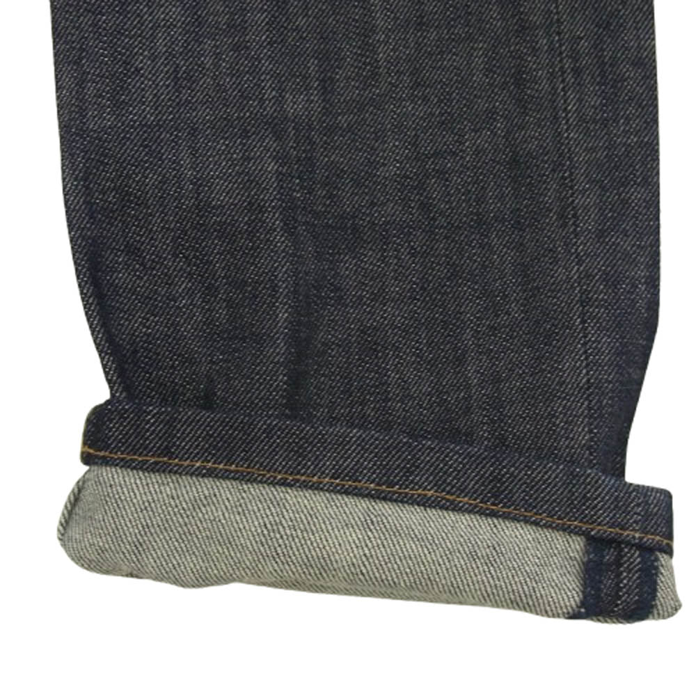 MAISON MARTIN MARGIELA メゾンマルタンマルジェラ 30LA005730358 ボタンフライ スリムフィット ストレート ジーンズ デニム パンツ インディゴブルー系 10【中古】