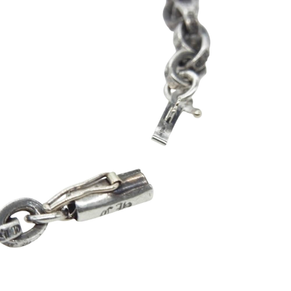 CHROME HEARTS クロムハーツ(原本無) PAPER CHAIN 18 ペーパーチェーン ネックレス 18inch シルバー系【中古】