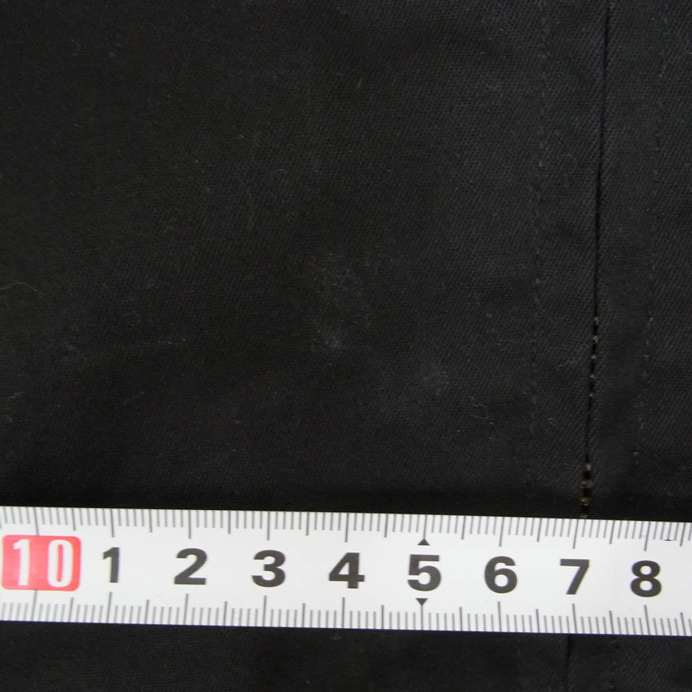 STANDARD CALIFORNIA スタンダードカリフォルニア SD Cap Shoulder Jacket コットン ブルゾン ジップアップ ジャケット ブラック系 XL【中古】