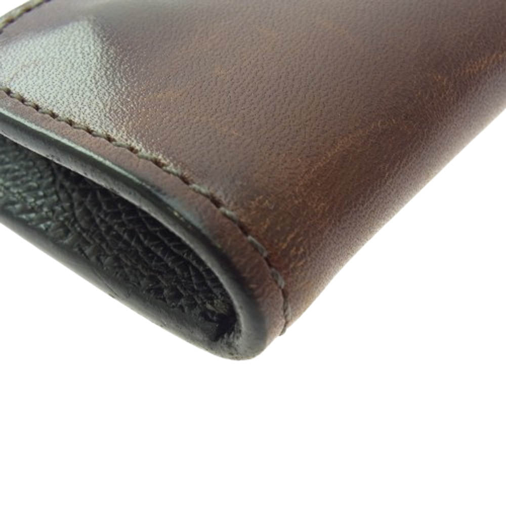 WILDSWANS ワイルドスワンズ TONGUE タング サドルプルアップ コインケース 小銭入れ コンパクトウォレット 財布 ブラウン系 ブラック系【中古】