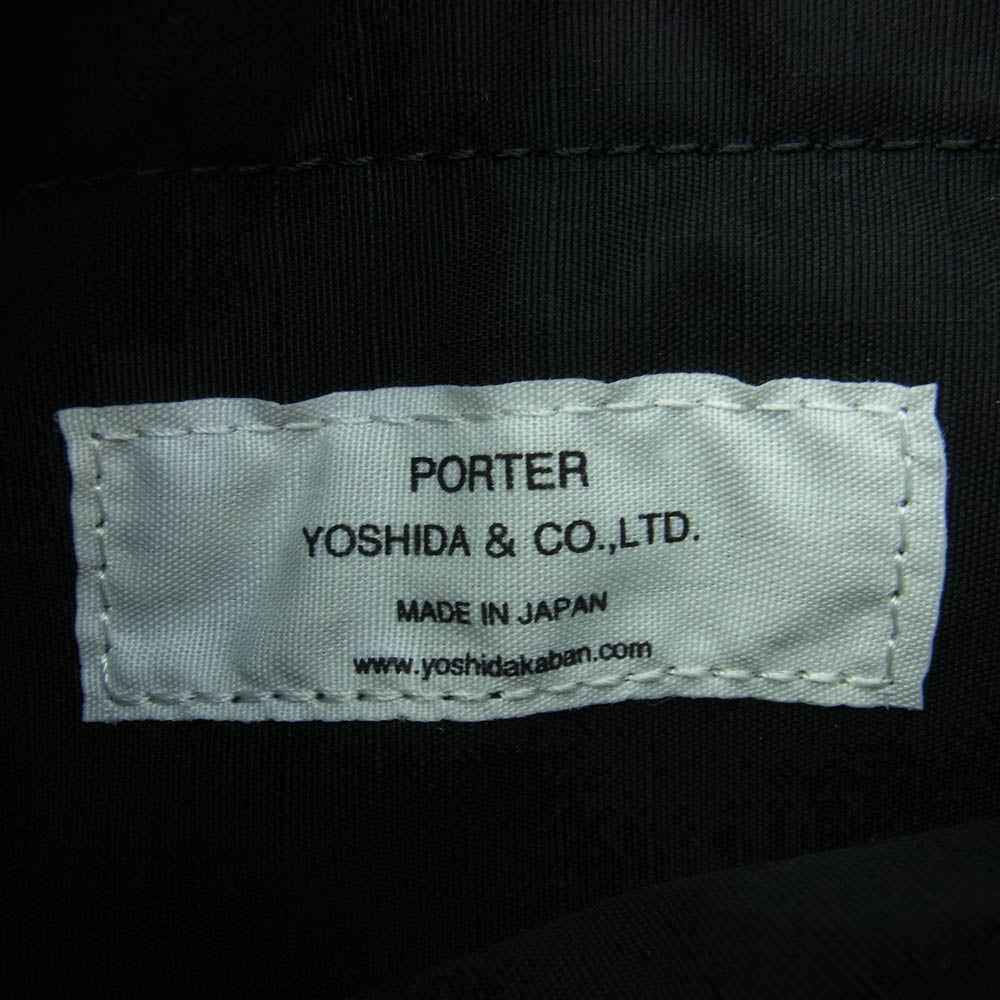 PORTER ポーター FRAME SHOULDER BAG フレーム ショルダー バッグ ブラック系【中古】