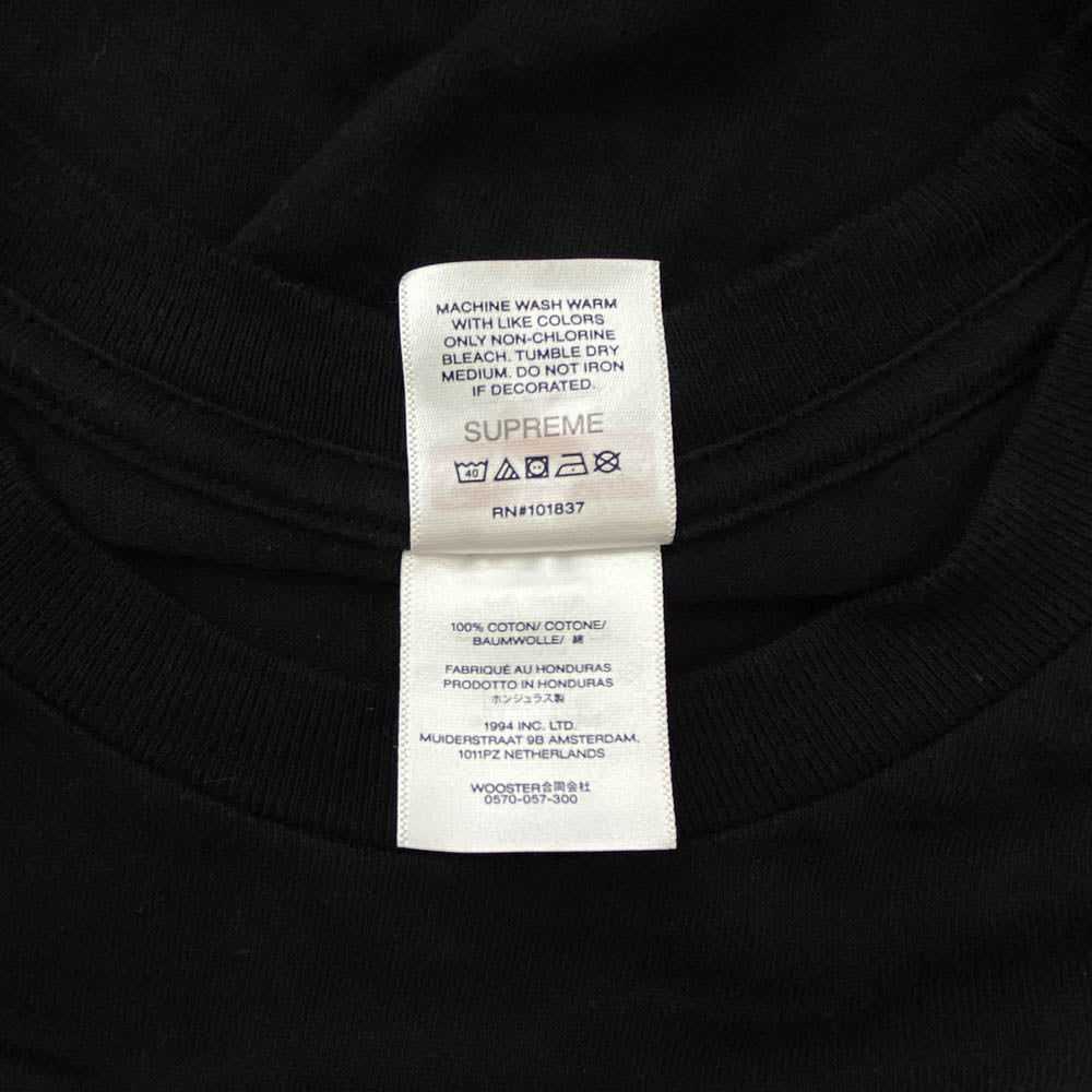 Supreme シュプリーム 25SS Hardcore Tee ハードコア 半袖 Tシャツ ブラック系 M【中古】