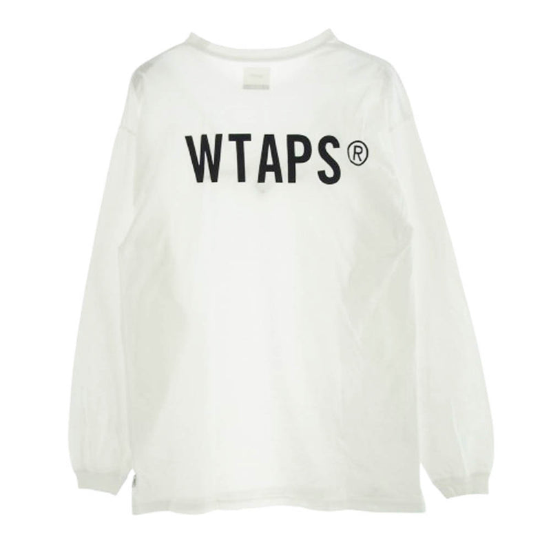 WTAPS ダブルタップス 21AW VIBES SCREEN L/S TEE ロゴプリント ロング