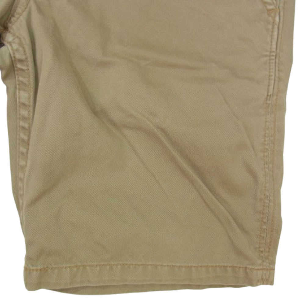 エフオービーファクトリー F4117 FUSION SHORTS フュージョン ショーツ チノ パンツ ブラウン系 L【中古】