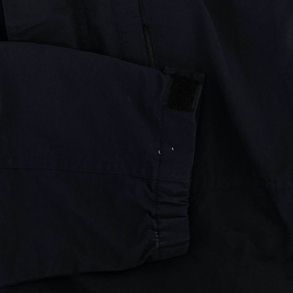 RALPH LAUREN ラルフローレン CHAPS ロゴ刺繍アノラックパーカー ブルゾン ブラック系 M【中古】