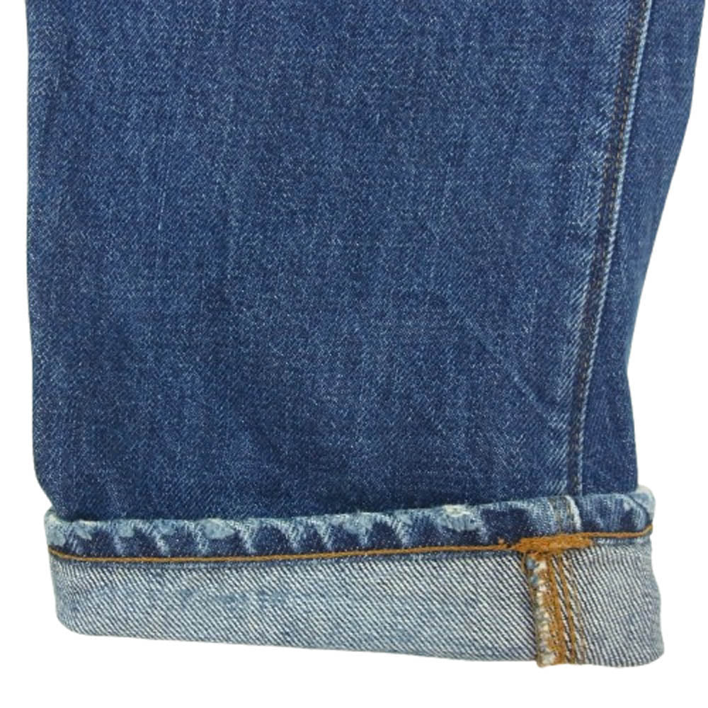 G-STAR ジースター ダメージ加工 スキニー デニム パンツ インディゴブルー系 30【中古】