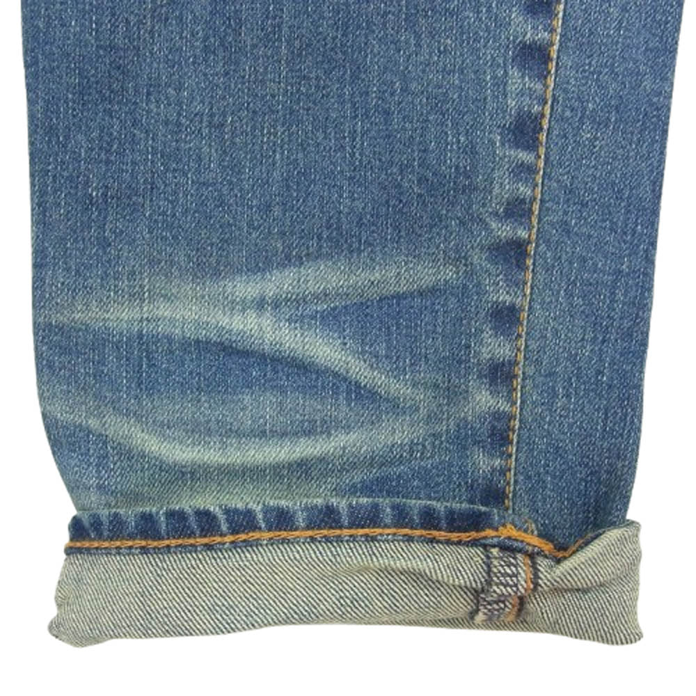 1piu1uguale3 ウノピュウノウグァーレトレ MRP397 CTU198 TAPERED BANDANA DENIM テーパード バンダナ デニムパンツ インディゴブルー系 VII【中古】