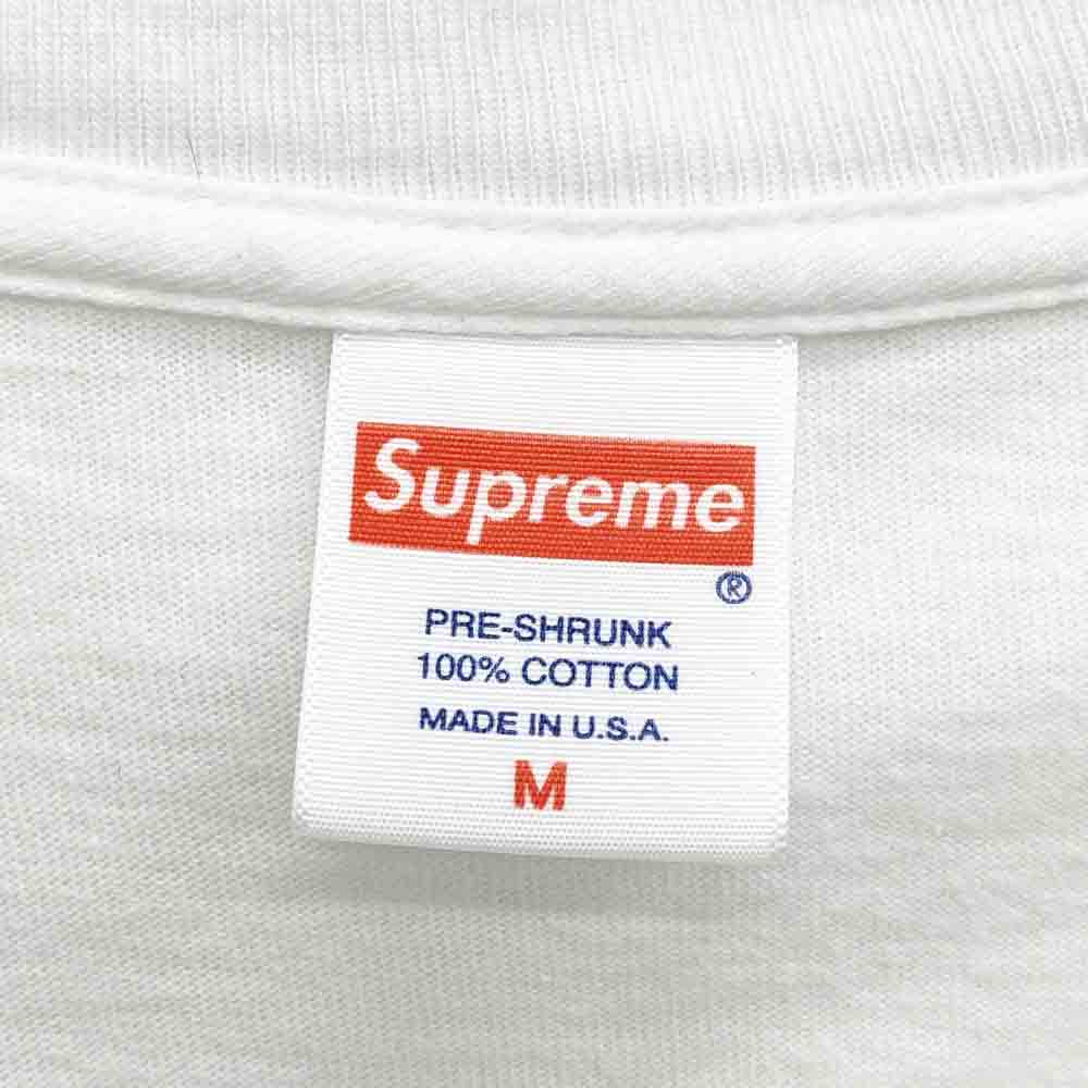 Supreme シュプリーム 17SS sade tee シャーデー プリント Tシャツ 半袖カットソー ホワイト系 M【中古】
