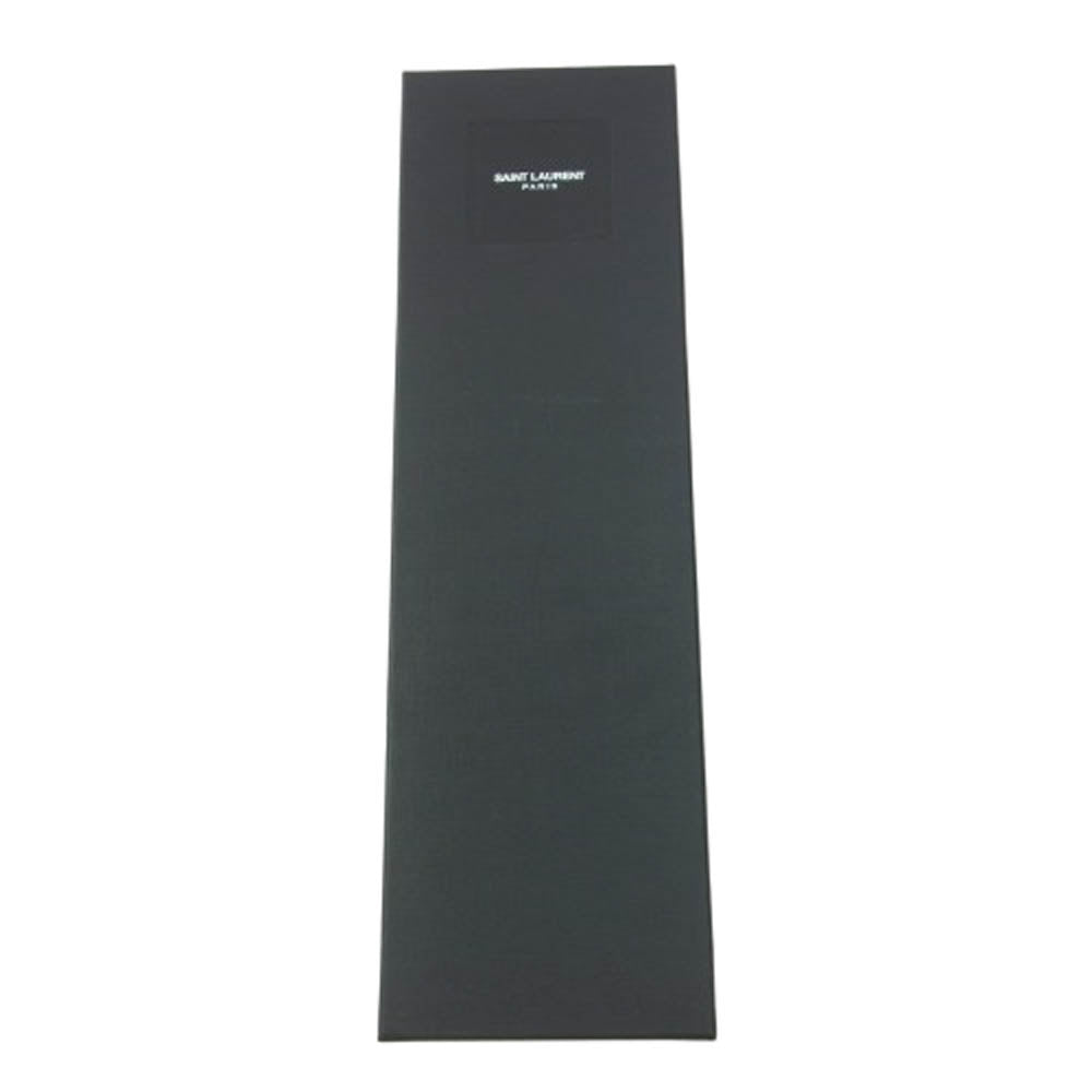 SAINT LAURENT サンローラン ウール ベルト ブラック系 M【中古】