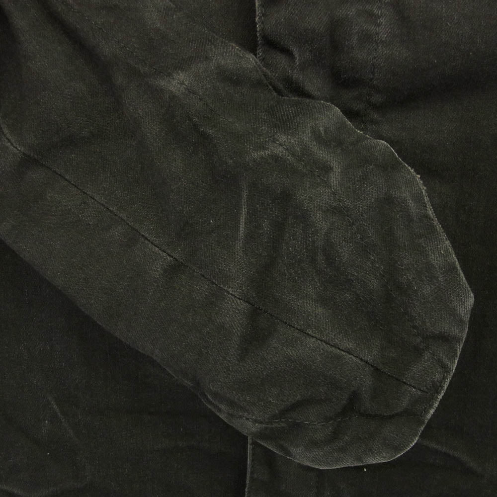 JULIUS ユリウス 15SS 497BLM11 コーティング シームド ジャケット ブラック系 2【中古】