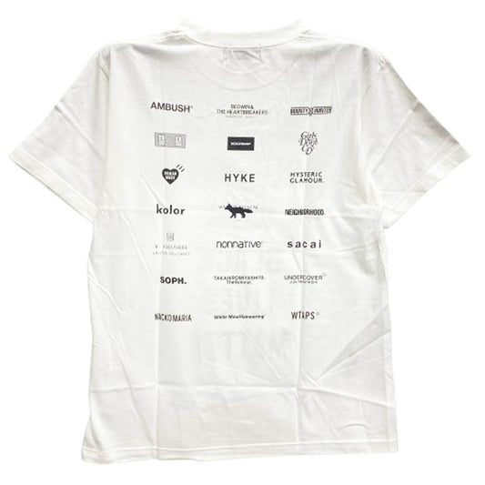HUMAN MADE ヒューマンメイド XX19TE007 JAPANESE SOLIDARITY WITH BLACK LIVES MATTER TEE チャリティー 半袖 Tシャツ ホワイト系 L【極上美品】【中古】
