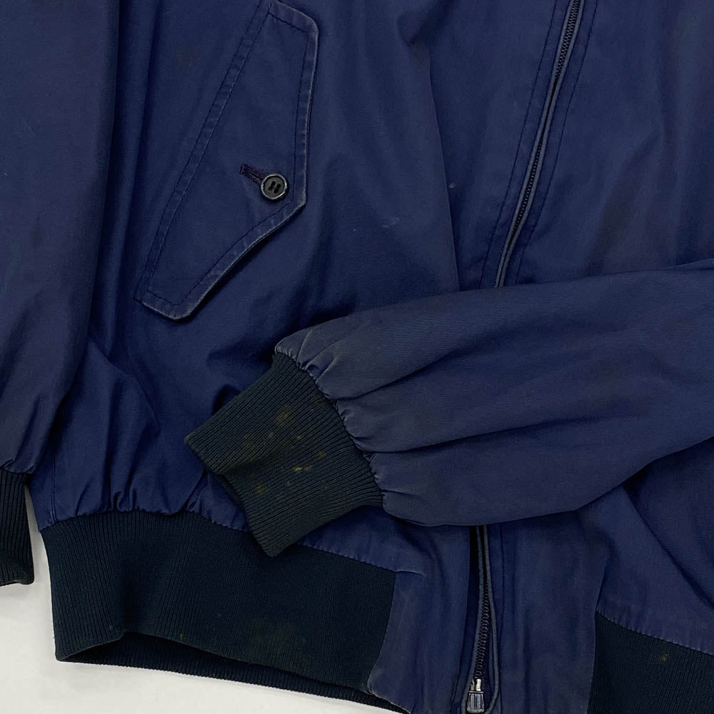 BARACUTA バラクータ ヴィンテージ 英国製 80s G9 ハリントン ジャケット ブルゾン ネイビー系 42【中古】