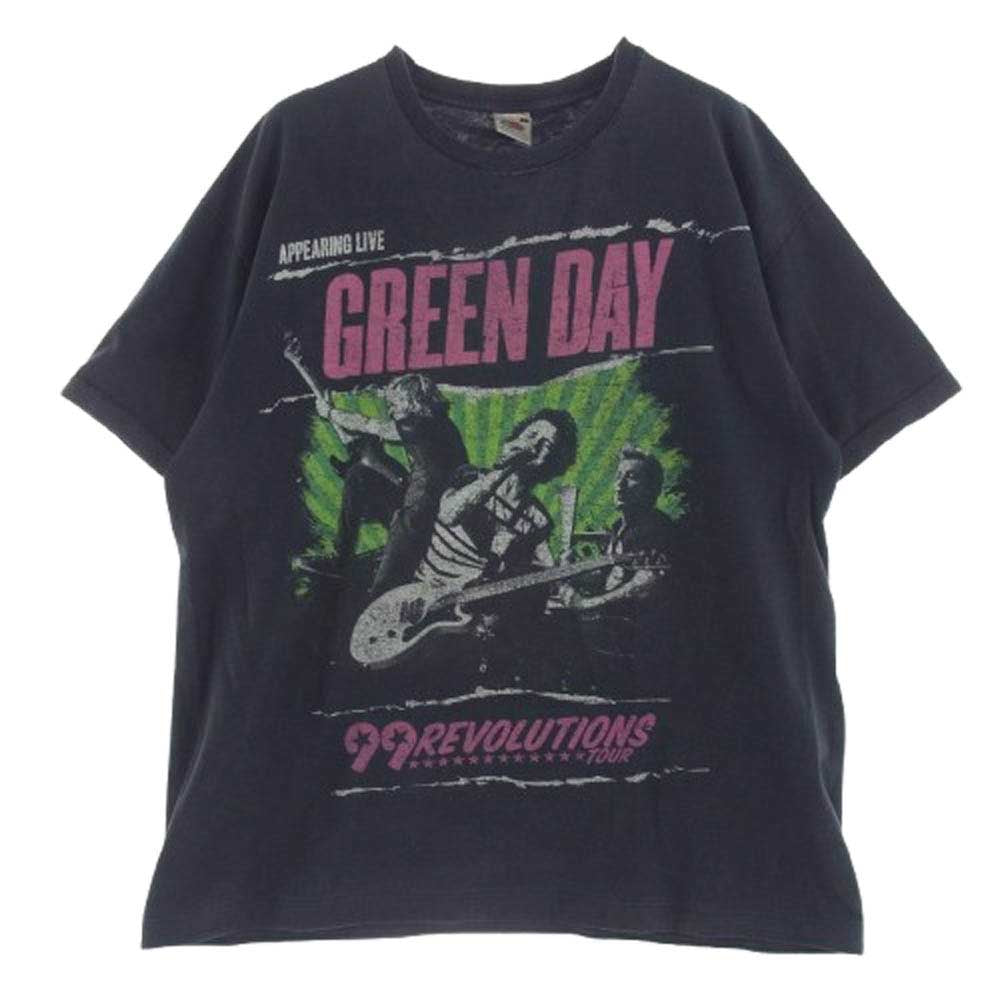 アメリカ製 グリーンデイ green day ヴィンテージTシャツ ヴィンテージ 00s GREEN DAY グリーンディ バンド 半袖 Tシャツ