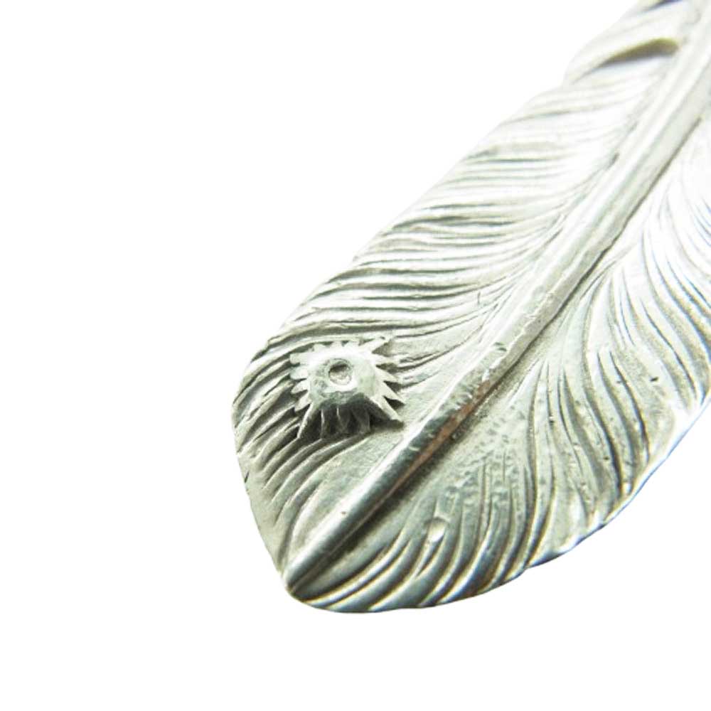 ARIZONA FREEDOM アリゾナフリーダム T-51h K18 上金 ハート フェザー ペンダントトップ 70mm【中古】