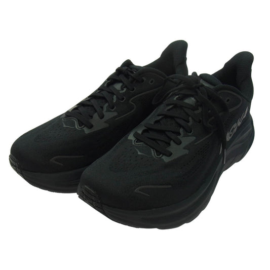 HOKA ONE ONE ホカ オネオネ 1162030 M CLIFTON10 クリフトン10 スニーカー ブラック系 27cm【極上美品】【中古】