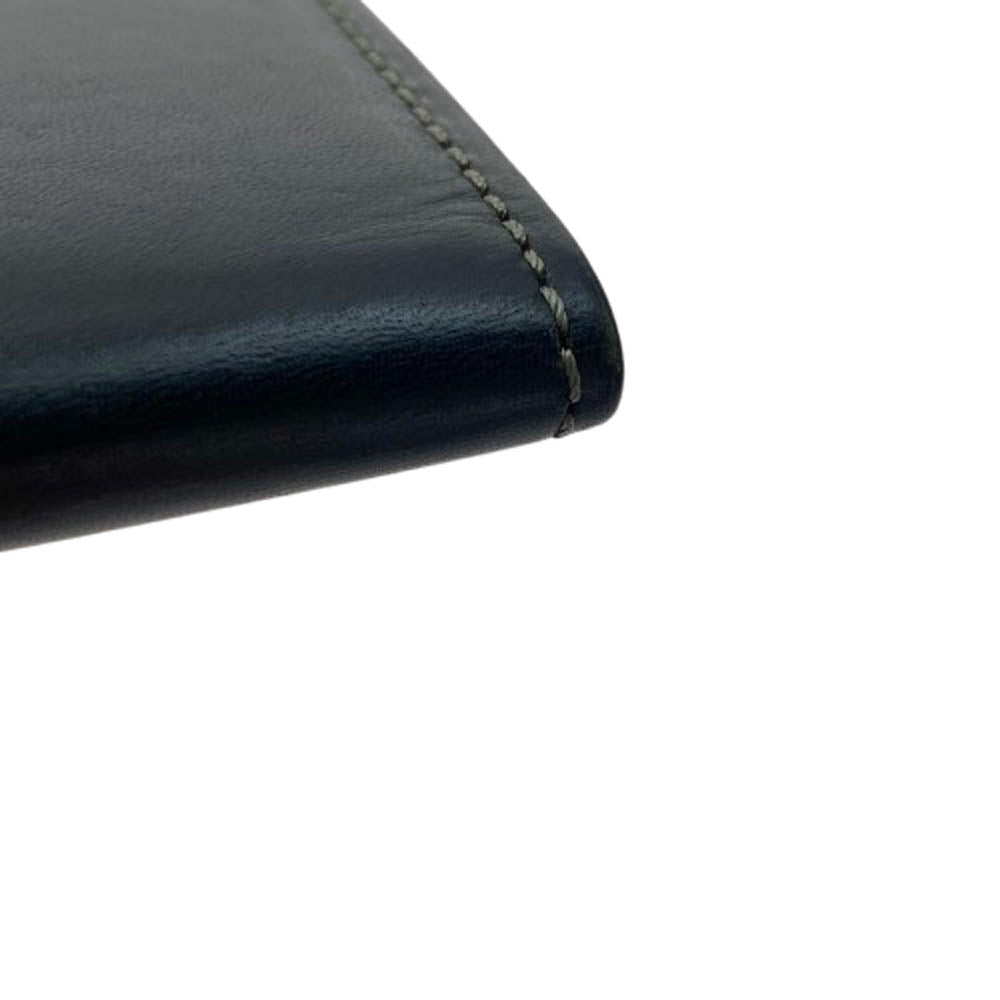 Paul Smith ポール・スミス レザー コインケース ミニウォレット 財布 ブラック系【中古】