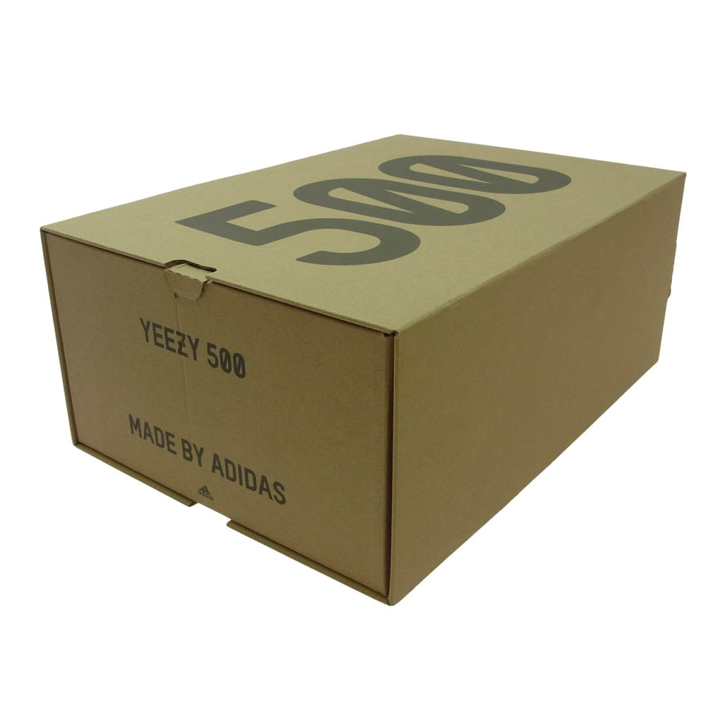 adidas アディダス F36640 YEEZY 500 Utility Black イージー500 ユーティリティ ブラック ローカット スニーカー ブラック系 30cm【極上美品】【中古】
