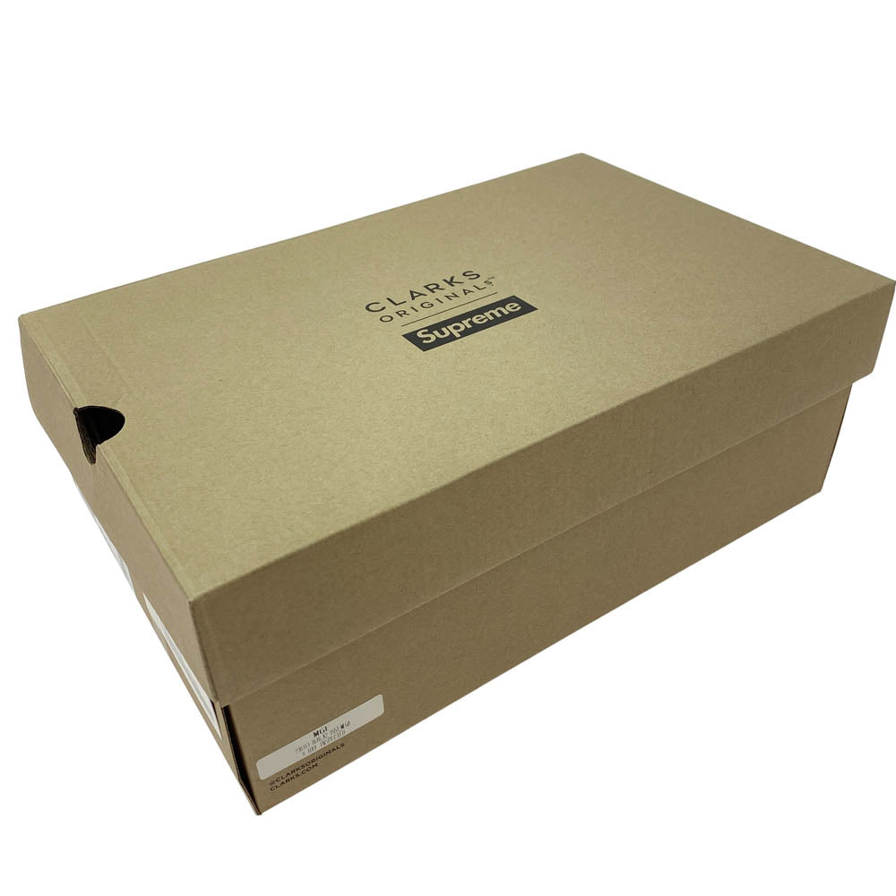 Supreme シュプリーム 23SS Clarks Originals Wallabee クラークス オリジナルス ワラビー シューズ ライトブラウン系 UK10.5【極上美品】【中古】