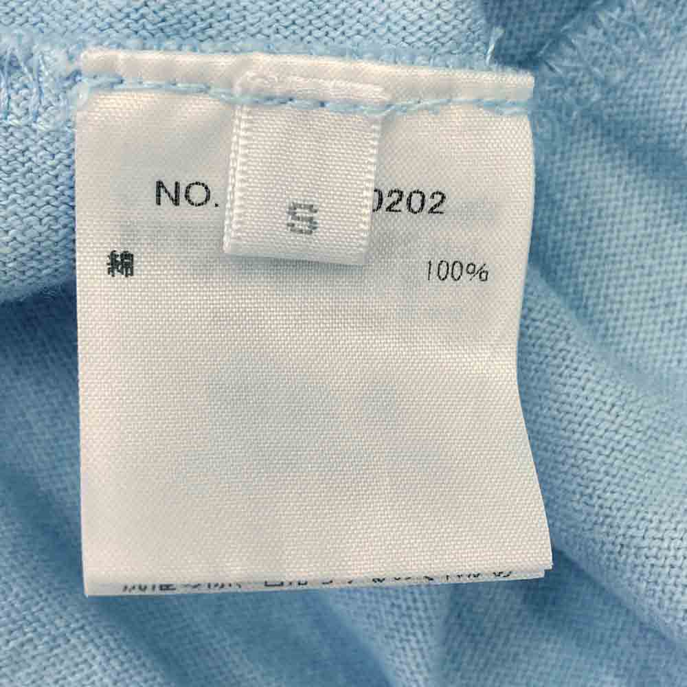 Ron Herman ロンハーマン 3520900202 RHC 胸ポケット クルーネック 半袖 Tシャツ ライトブルー系 S【中古】