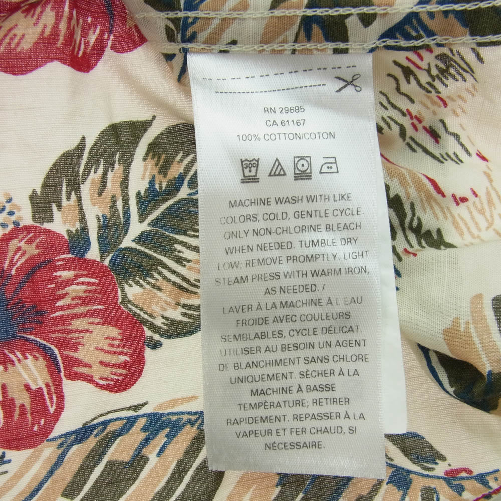 PENDLETON ペンドルトン オープンカラー 半袖 アロハシャツ ベージュ系 S【中古】