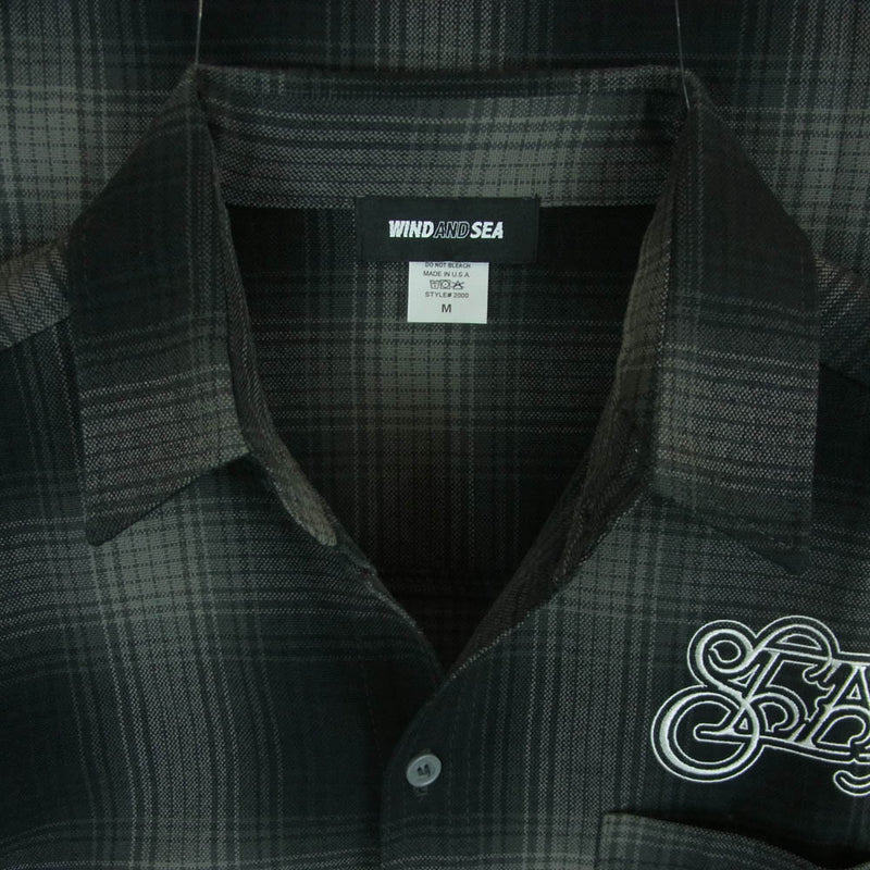 WIND AND SEA ウィンダンシー WDS-O-STN-24-Q4-SH-01 Black Magic