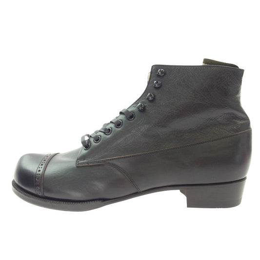 JELADO ジェラード the 2 monkeys ザ トゥーモンキーズ audeville ヴォードビル ワーク ブーツ ブラック ブラック系 8.5【新古品】【未使用】【中古】