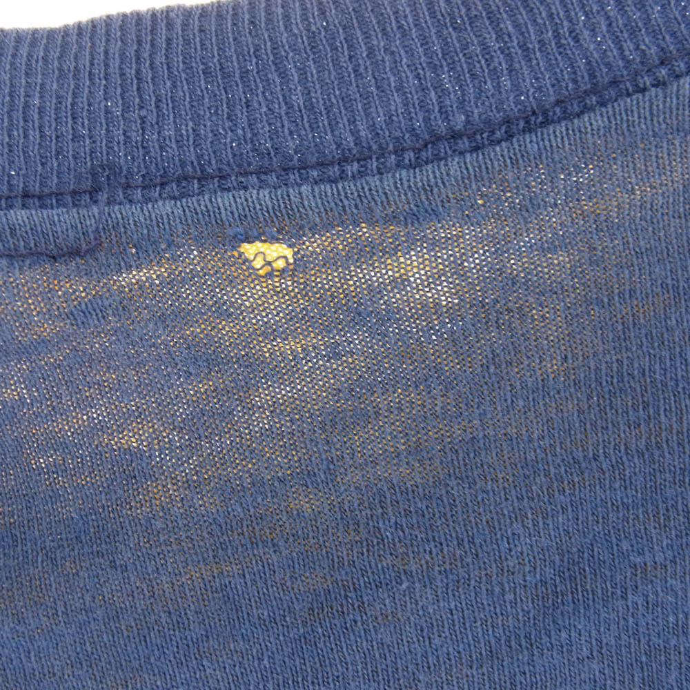 ヴィンテージ ヴィンテージ ダブル フェイス 半袖 Tシャツ ブルー系 サイズ不明【中古】