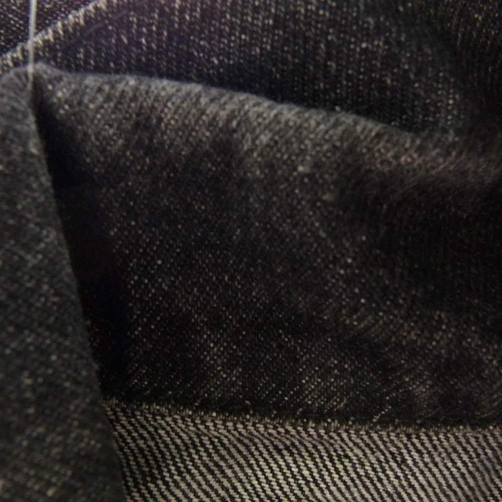Levi's リーバイス 70507-4858 USA製 BLACK DENIM JACKET 先染め ヴィンテージ ブラック デニム ジャケット ブラック系 S【中古】