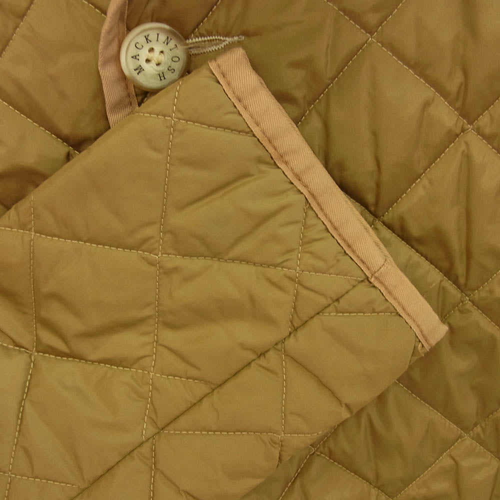 Mackintosh マッキントッシュ 英国製 ナイロン キルティング ジャケット ブラウン系 M【中古】