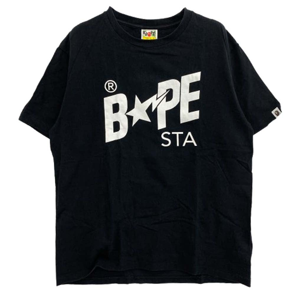 A BATHING APE アベイシングエイプ BAPE STA ベイプスタ ロゴ 半袖 T 