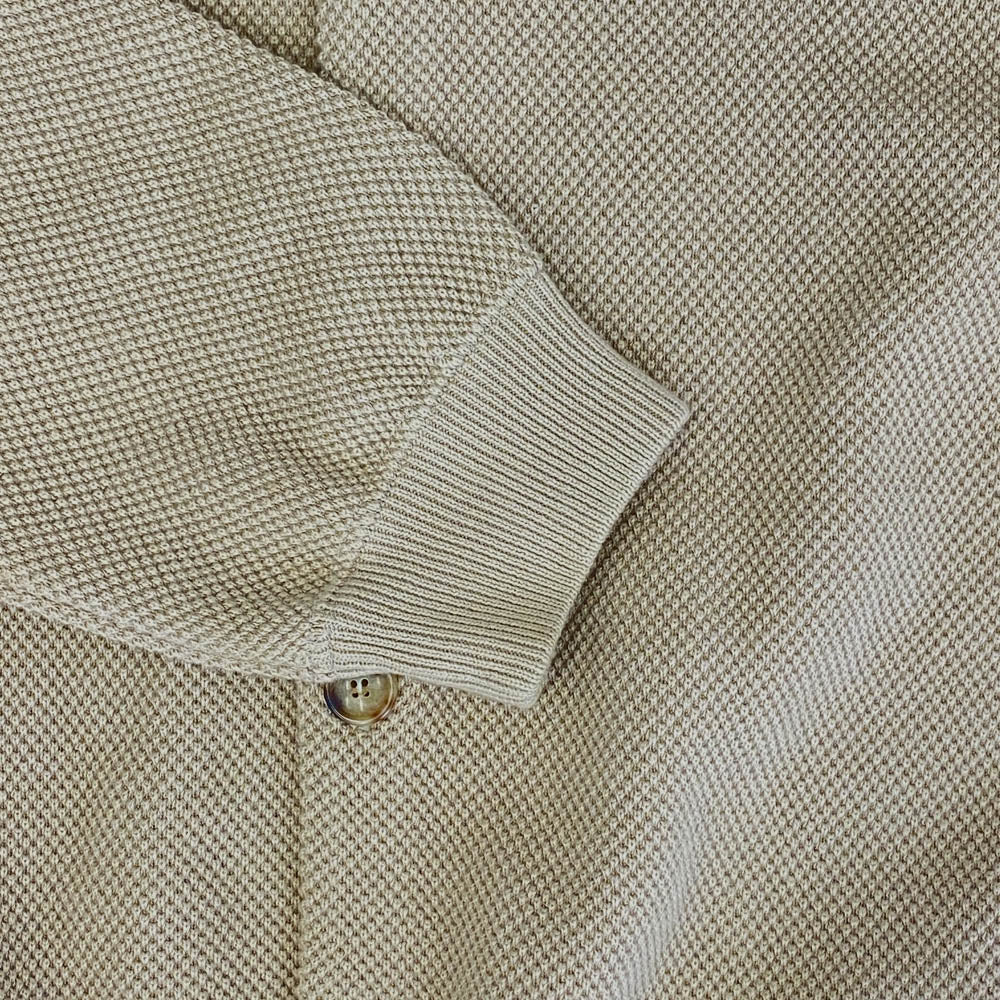 crepuscule クレプスキュール 2203-019 Moss Stitch V/N Cardigan モス ステッチ カーディガン ベージュ ベージュ系 1【中古】
