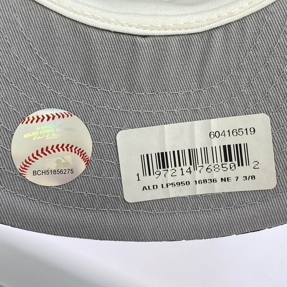 エメレオンドレ × NEW ERA ニューエラ NEWYORK YANKEES ニューヨークヤンキース メッシュ キャップ 帽子 グリーン系 7 3/8【美品】【中古】