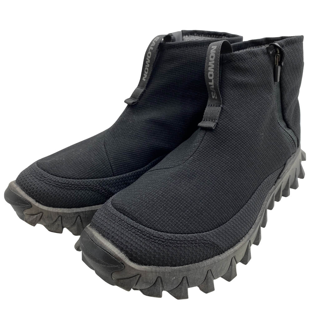 salomon サロモン CLOG MID スノークロッグ ミッド スニーカー ブラック系 28cm【中古】 salomon サロモン SNOWCLOG MID スノークロッグ ミッド スニーカー