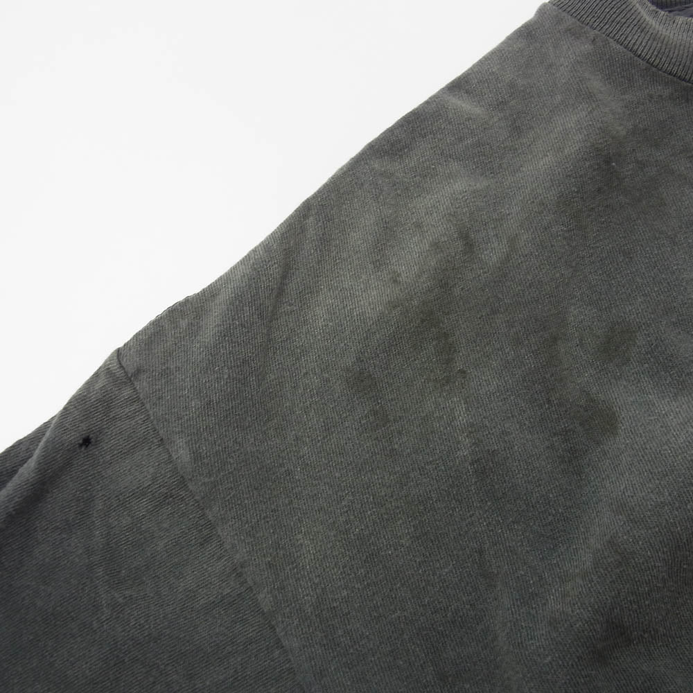 SAINT MICHAEL セントマイケル 25SS SM-HR8-0000-001 ヴィンテージ加工 LOVEプリント Tシャツ 半袖カットソー グレー系 M【中古】