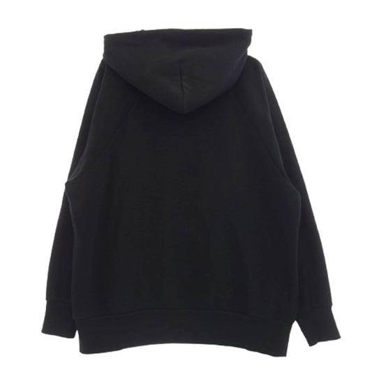 DESCENDANT ディセンダント PE HOODED SWEATSHIRT クジラ刺繍 プルオーバーパーカー ブラック系 2【中古】