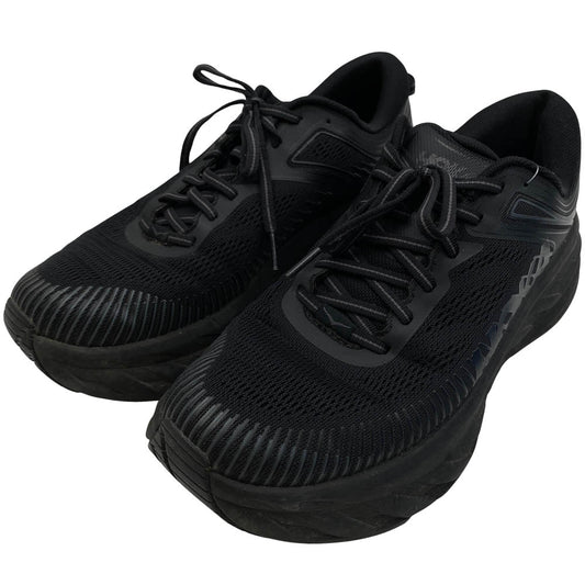 HOKA ONE ONE ホカ オネオネ 1110518 BBLC Bondi 7 Black ボンダイ ローカットスニーカー ランニングシューズ ブラック系 ブラック系 27cm【中古】